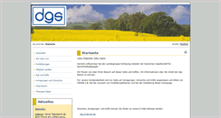 Desktop Screenshot of dgs-schleswig-holstein.de